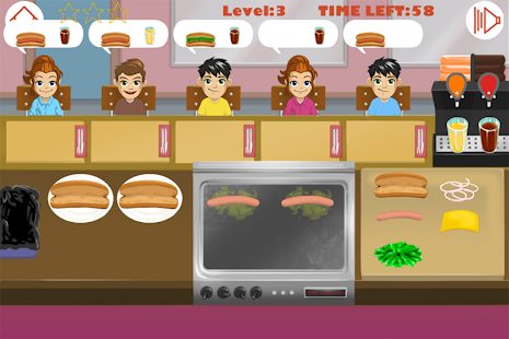 Lastest Hot dog cooking game APK for PC