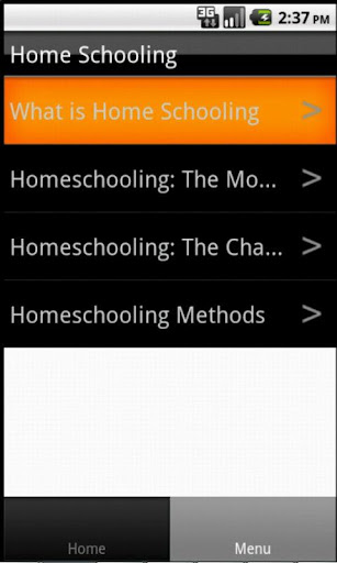 Home Schooling