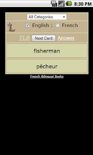 Free French - English Flash Cards APK
