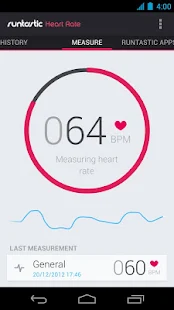 Runtastic Heart Rate - screenshot thumbnail