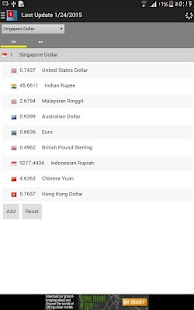 Singapore Currency Converter Screenshots 6