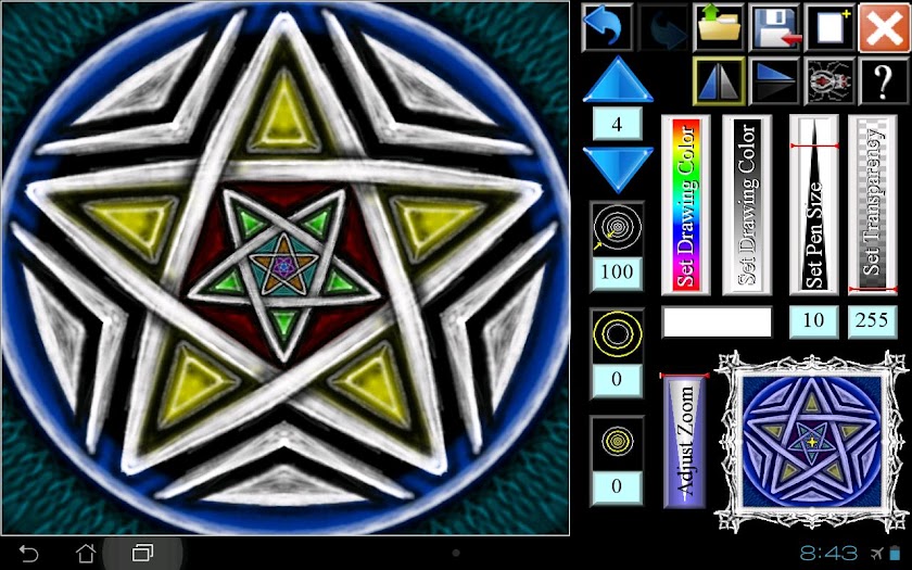 Spider Draw Pro Screen 2