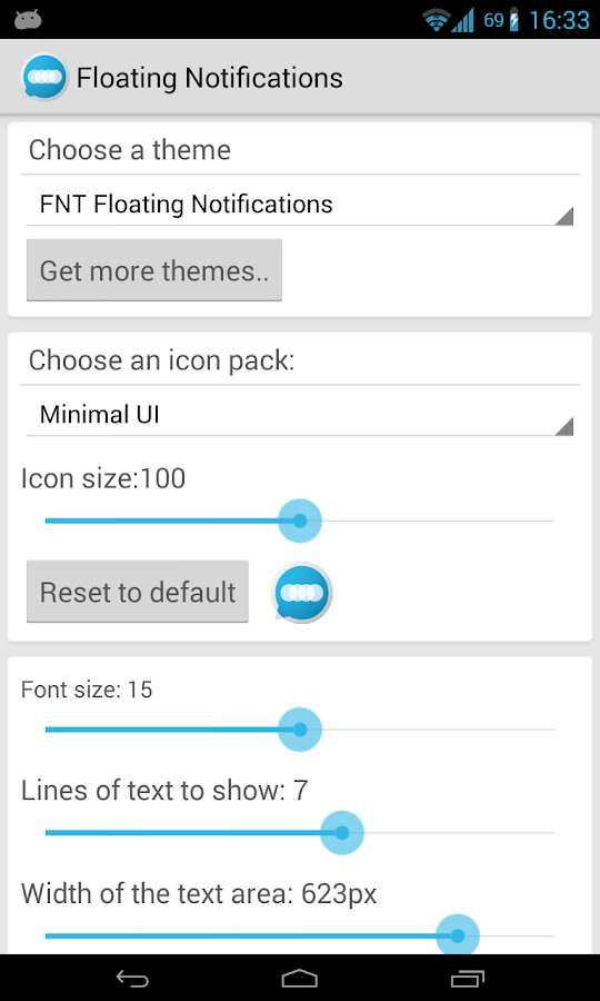 Floatifications (Trial) - screenshot