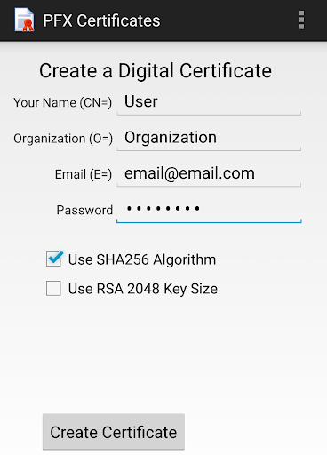 【免費工具App】PFX Certificates-APP點子