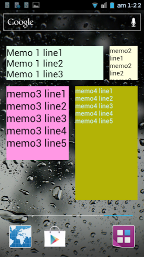 Sticky Notes Widget - LineMemo
