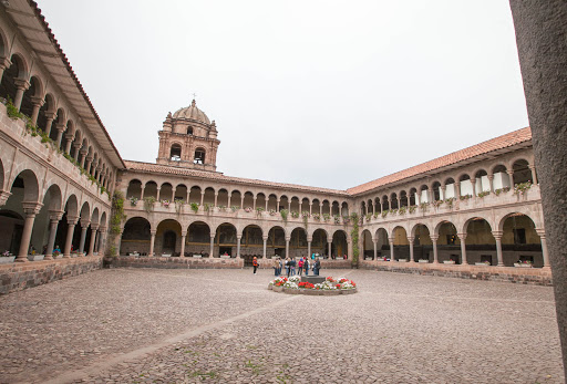 Koricancha courtyard - The courtyard at Koricancha in Cusco, which means "courtyard of gold" in Quechua.