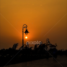 Sun-Drop by Avik Mondal - City,  Street & Park City Parks