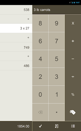 【免費生產應用App】Listy Calculator-APP點子