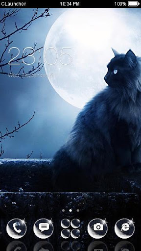 Moonlight Cat Theme