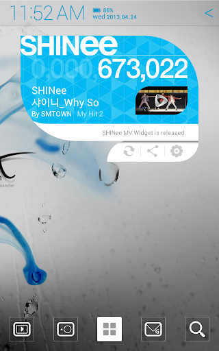 SHINee M V Widget