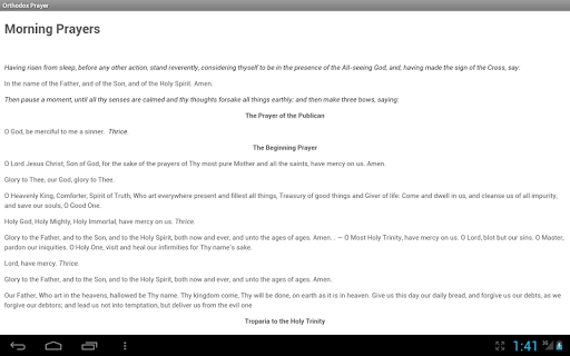 【免費書籍App】Orthodox Prayer Book-APP點子