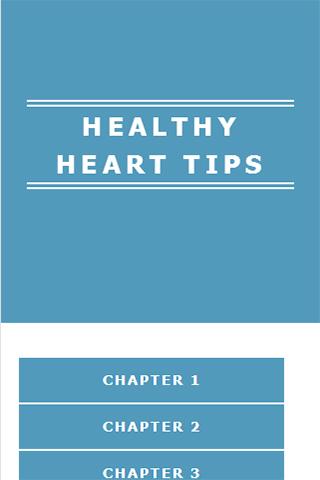 HEALTHY HEART TIPS