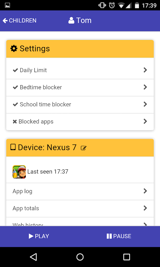 Screen Time Remote Control screenshot
