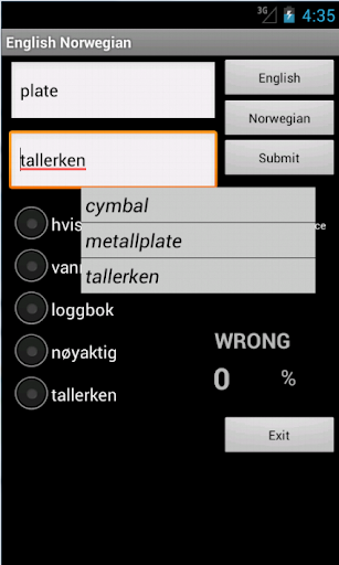 Learn English Norwegian
