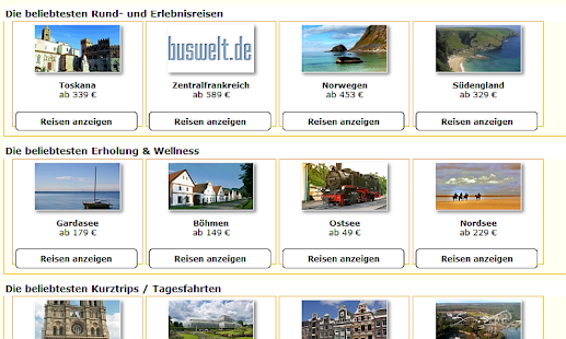 Busreisen Screenshots 0