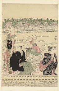 Veerboot op de rivier de Sumida