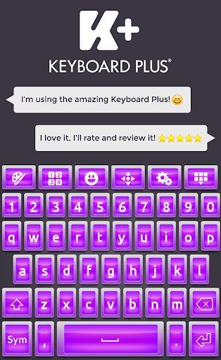 紫HD键盘主题