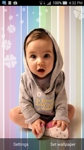 Cute Baby Live Wallpaper