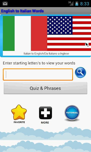 Learn Italian to English