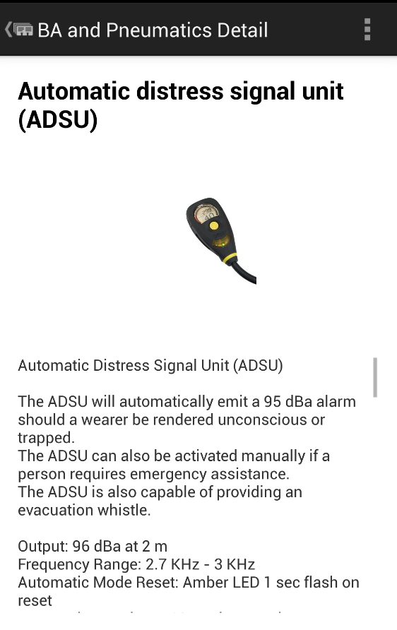 UK Fire Service Info Screen 3