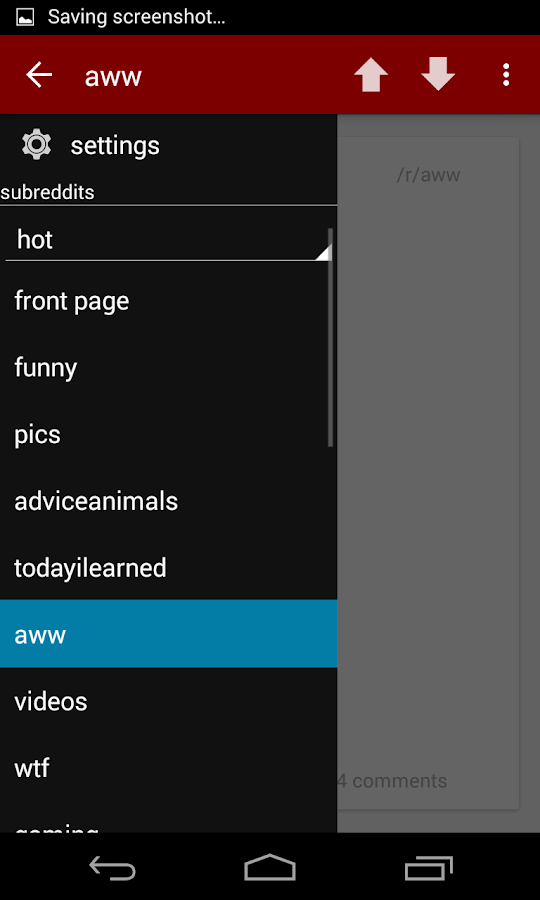 finger on the app reddit