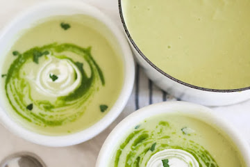 Creamy Celeriac Soup with Fennel 