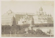Gezicht op het Kremlin in Moskou
