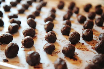 Lia’s Dark Chocolate Truffles