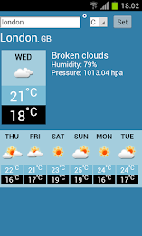 weather forecast poster 2