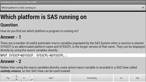 【免費書籍App】Consulting: Do This in SAS?-APP點子