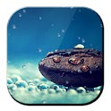 Galaxy S4 Rain n Coffee Grain logo