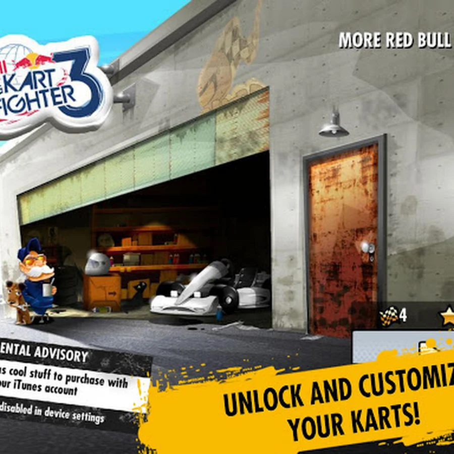 Red Bull Kart Fighter 3 MoD Apk+Data v1.0.1 [Direct Link] 113Mb ARMv7