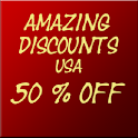 AMAZON AMAZING DISCOUNTS USA logo