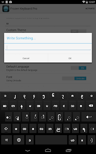 Frozen Keyboard Pro - screenshot thumbnail