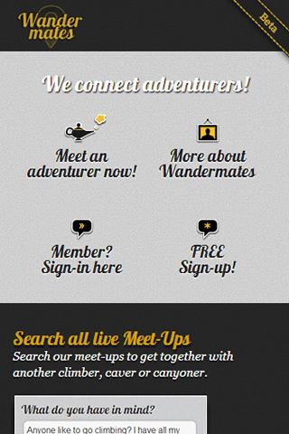Wandermates. A Solo Travel App