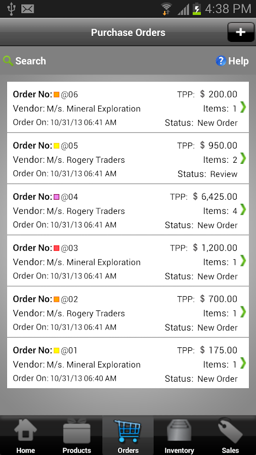 Goods Order Inventory Pro - screenshot