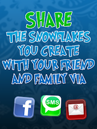 Happy Snowflake Christmas fun poster 8