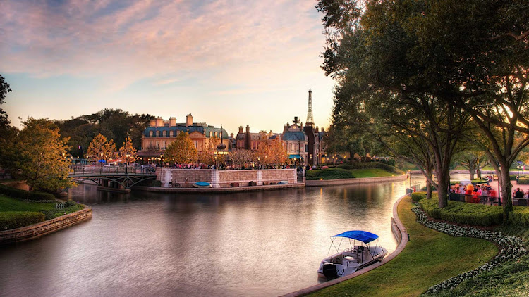 Epcot's tribute to France in Orlando, Florida.