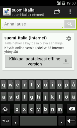 Finnish-Italian Dictionary