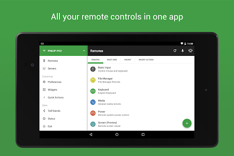 Unified Remote Screenshot