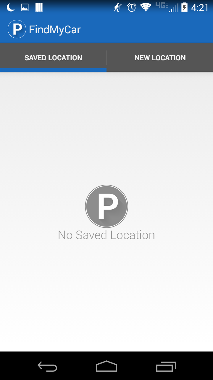 Find My Car Screen 3