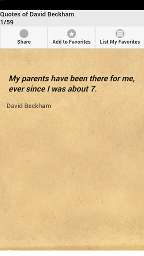 Quotes of David Beckham