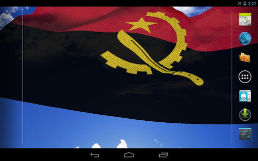 【免費個人化App】3D Angola Flag LWP-APP點子