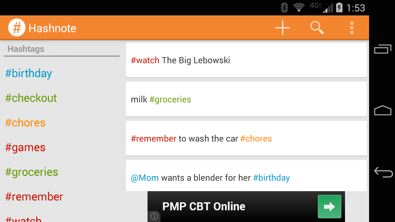    Hashnote- screenshot  