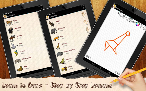 【免費家庭片App】Learn to Draw Wild Animals-APP點子