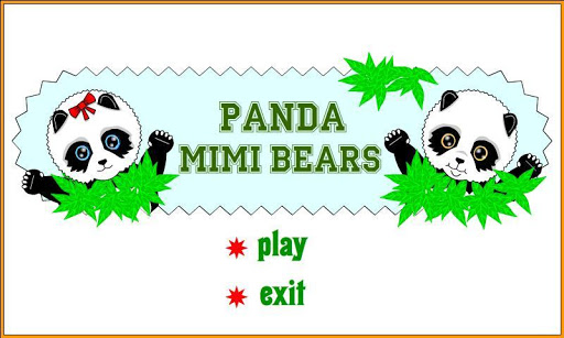Panda mimi bears