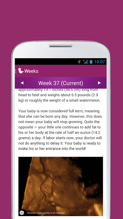   Estoy embarazada -Embarazo App: captura de pantalla 