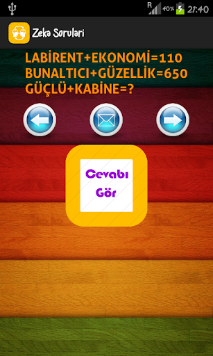 【免費娛樂App】Zeka Soruları ve Cevapları-APP點子