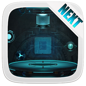 Next Technology Theme 3D LWP logo
