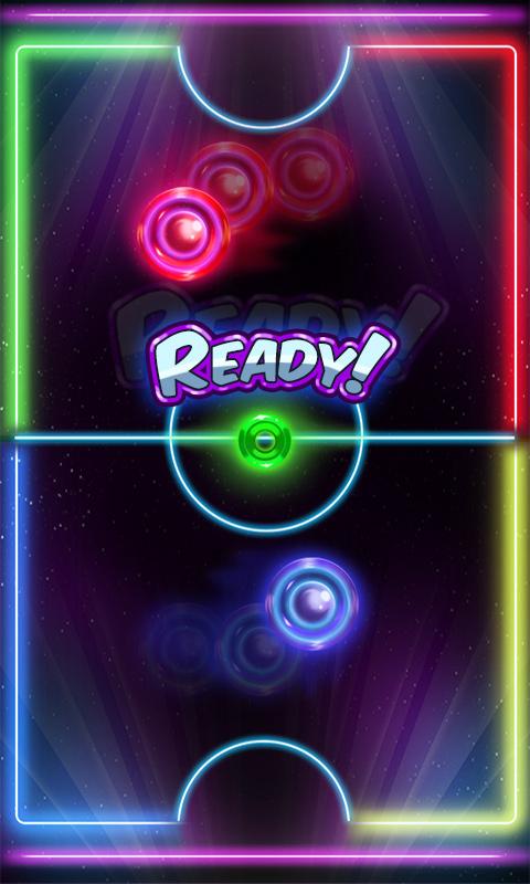 Glow Air Hockey Screen 3